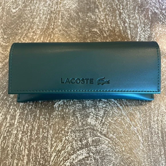 Lacoste Dark Green Sunglasses Holder - Picture 1 of 7